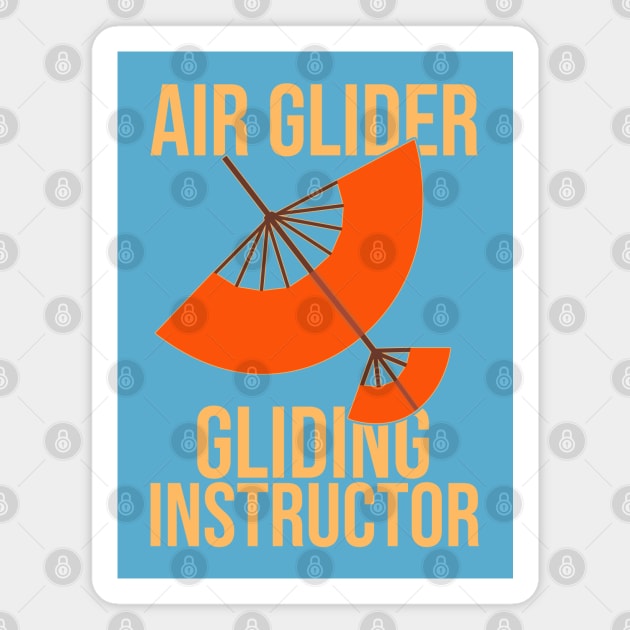 ATLA: Air Glider Gliding Instructor Magnet by artsylab